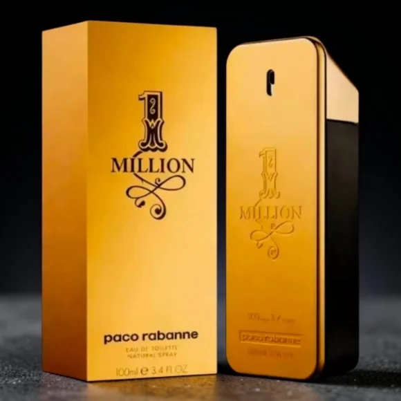 Paco Rabbane 1 Million EDT 3.4fl Oz Bottle Large Size New In Box Mens - Picture 4 of 8